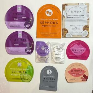 NWT Sephora assorted face mask, sheet mask, self care bundle